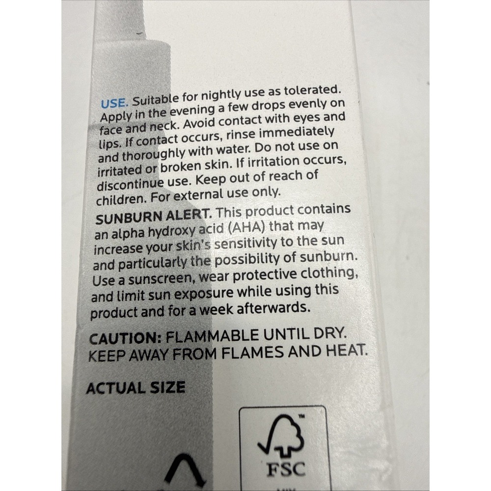 La Roche-Posay Uneven Skin Glycolic B5 Serum Brightening 1oz EXP4/2027+ B99-93 - Picture 4 of 5